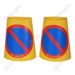 Traffic Cone Collars - No Waiting PVC Reflective Traffic Cone Collar Sleeve